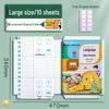 Back-to-School Transparent Frosted Waterproof Self-Adhesive Book Cover