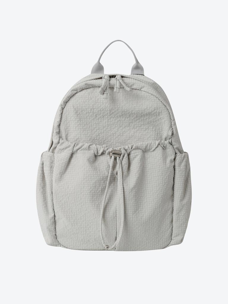 Shoopen Seersucker String Mini Backpack (Hpadzgs001 Re) Hpadzgs303
