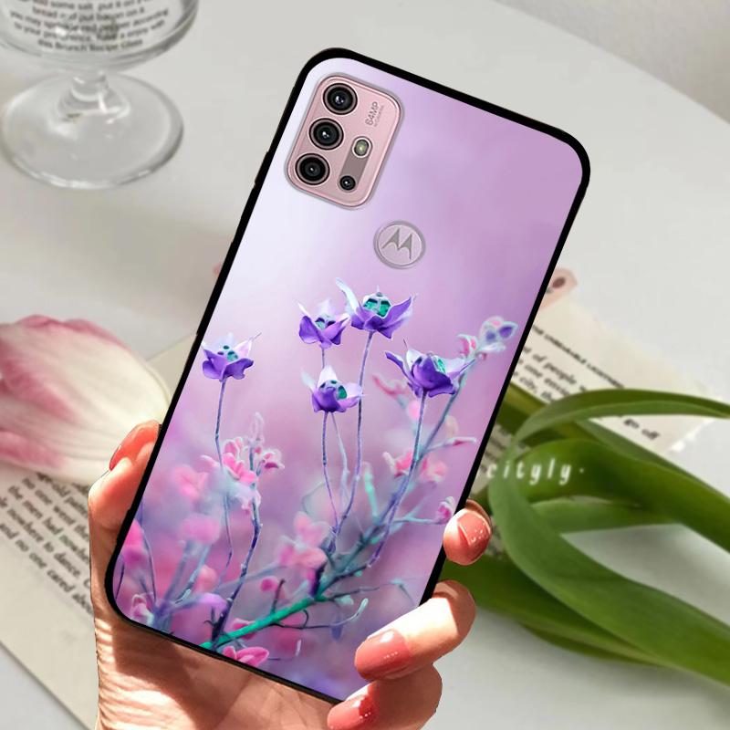 For Moto G10 Case Soft TPU Silicone Phone Cases For Motorola G13 G23 Protective Cover For Moto G100 Shockproof Bumper Fundas