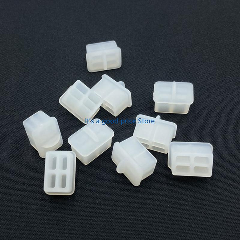 10Pcs Fiber Optical SFP Interfaces Dust Protectors Dust Caps Cage for Convenient Storage and Usage
