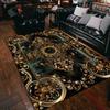Luxury Retro Plush Soft Carpet for Living Room Decoration Study Large Area Rugs Non-slip Bedroom Sofa Tea Table Side Floor Mats