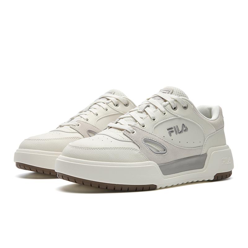 FILA Coverage Cushioning Abrasion Resistant Lightweight Low top Skateboard Shoes Men's White F12M612133FGD