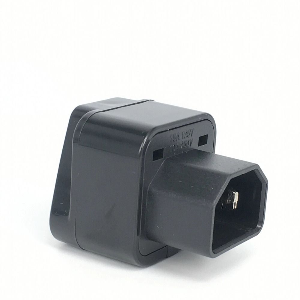 10A Universal C14 Male UPS Plug 250V C13 Female Power Adapter Plug Adapter PDU Plug Conversion Plug