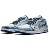 Jordan Air Jordan 1 Vintage Basketball Shoes Men's Low top Blue/White CZ8455-100(Team56-)