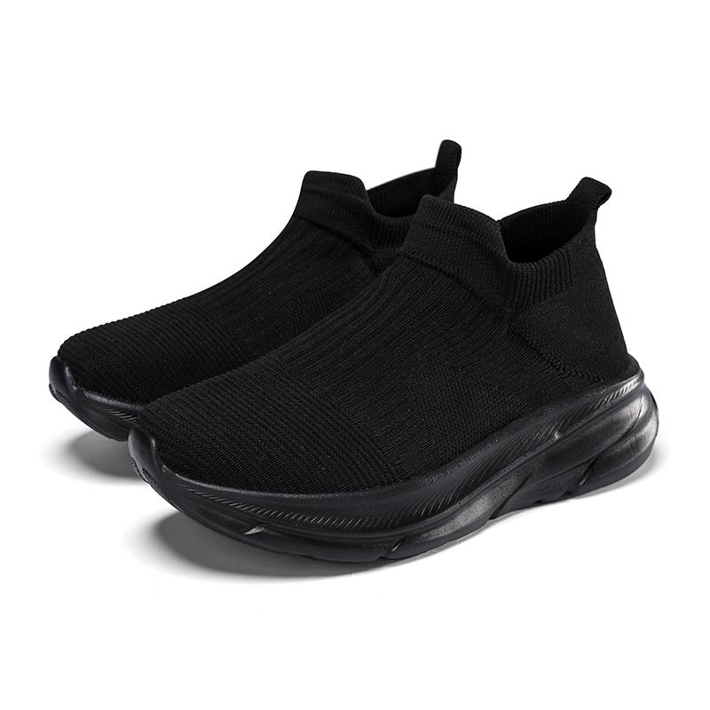 

HOHO FAIR унисекс кроссовки обувь на платформе дышащая повседневная спортивная прогулочная обувь для мужчин 40 чёрный