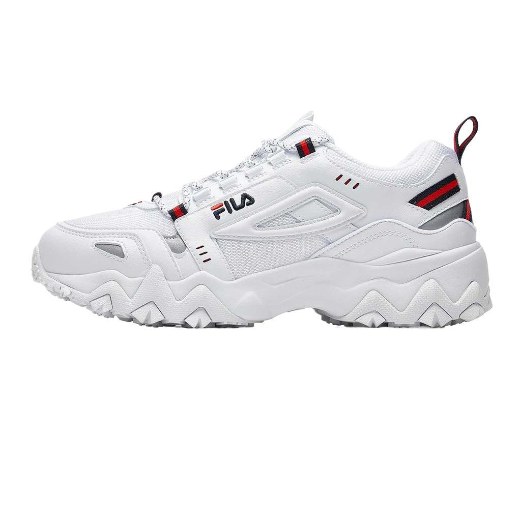FILA Oakmont Trendy Soft Comfortable Non-Slip Running Shoes Men Sneakers Group-White F12M011115FWT