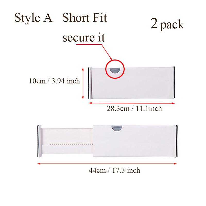 Adjustable Drawer Divider Organizer Expandable Separators For Clothes Underwear Socks Kitchen Utensils Storage Partition Board S