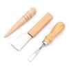 60 Pcs Leather Craft Tool for Sewing Stitching Carving Leather Working Tool Set