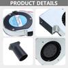 12V 2A 11028 BBQ Grill Fan Metal Turbo Blower for w/ Air Duct Charcoal- Starter Cooking Blower Electric Fan High Speed 5