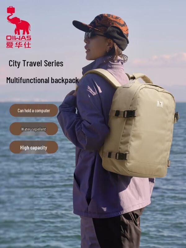 OIWAS City Travel Canvas Backpack