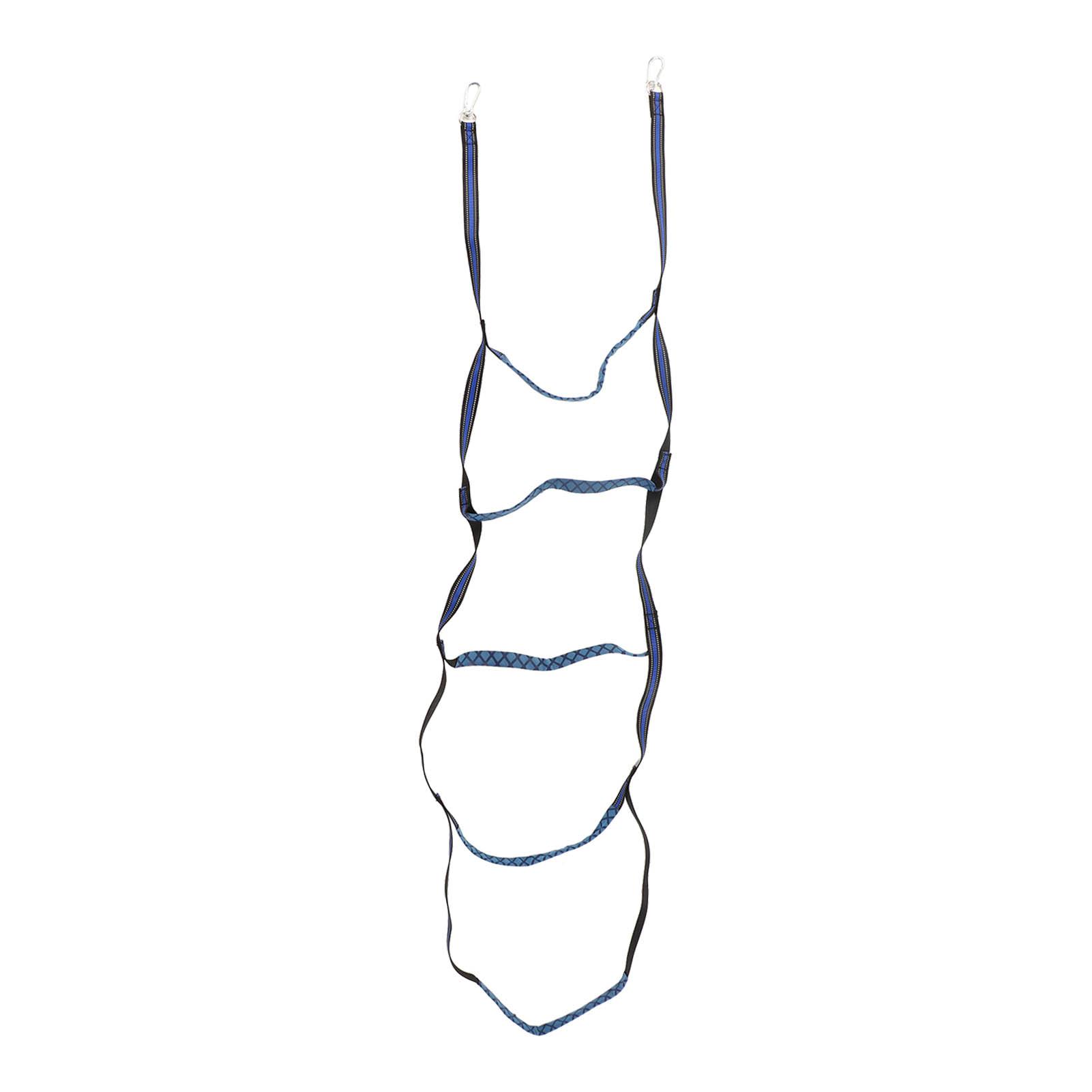 5 Steps Boarding Rope Ladder Portable Universal Boat Rope Ladder with Climbing Buckle for Inflatable Boat Kayak