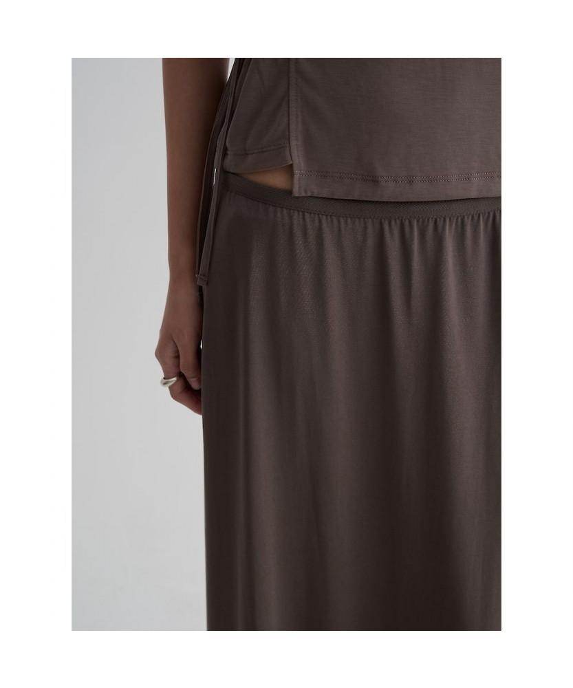 8SECONDS Modal Long Skirt Brown