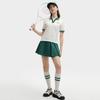 FILA Tennis Womens Fashion Comfortable Soft Casual Sports Polo Shirt Women tops Cloud-White A51W523101F-WT