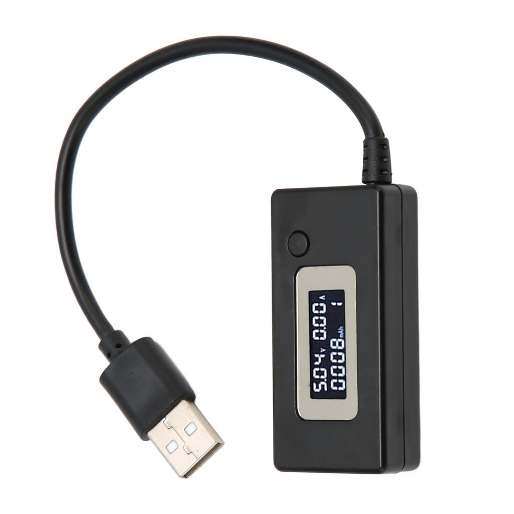 USB Voltage Current Tester LCD Display 50mA‑3500mA USB Multimeter 3‑15V 0.05A‑3.50A