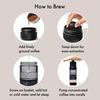 OXO Quick ConcentrateMaker Lightweight and Portable Makes 4 Cups At a Time In 5 Minutes