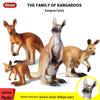 Realistic Kangaroo Mother and Child Model - Children's Cognitive Toy and Gift Ornament