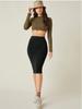 Sexy Retro Stretchy Women's Knee-Length Slimming Pencil Skirt