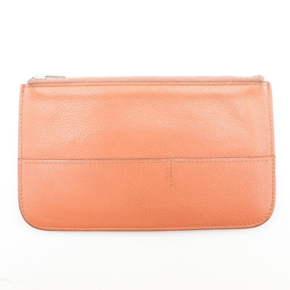 Hermes Dogon GM Purse Pink Shave Women Used