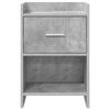 Nightstands 2 pcs Concrete Grey 40 x 30 x 60 cm Engineered Wood