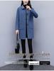 Women's Mid-Length Woolen Coat - 2025 Korean Style, Loose Fit, Plus Size, Slimming, Age-Reducing for Autumn/Winter