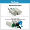 Cylindrical Diamond Resin Grinding Head for Stone Carving and Polishing