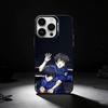 Blue Lock Anime Telefoonhoesje Voor iPhone 17,16,15,14,13,12,11 Plus,Pro Max,XS,Gekleurd zilveren telefoonhoesje