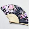 Large Folding Hand Fan Vintage Floral Fan for Women Girls Wedding Festival Dance Gift Performances Home Decorations