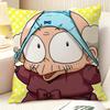 Cartoon Comic P Chan R-Ranma ½ 3 Pillow Case Natural Linen Organic Fabric Double-Sided Printing Sofa Home Decor Gift Pillow Case