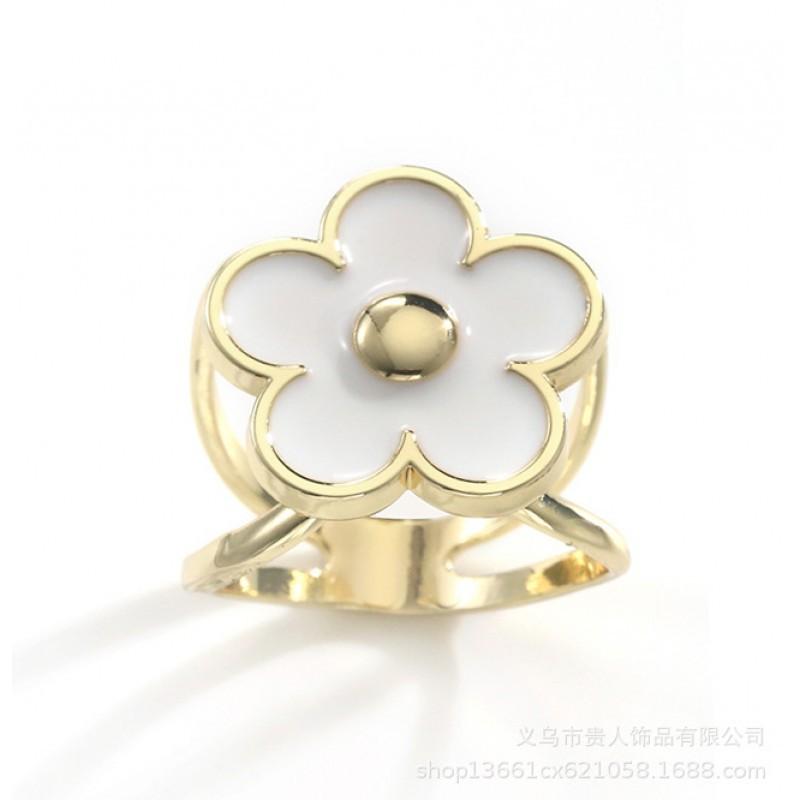 

Silk Scarf Buckle New Flower Drip Oil Shawl Multifunctional Corner Square золотой