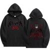 Stray Kids ATE Bangchan Hoodie Stray Kids Gothic Logo with ATE Symbol Back WolfChan SKZOO with 2025 World Tour City List, Oversized K‑Pop Fan Pullover