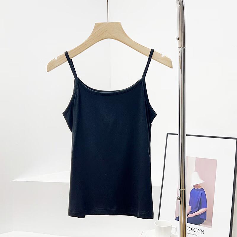 Qiansi Niao Модальный, приятный для кожи, повседневный топ-майка LS24A01 L