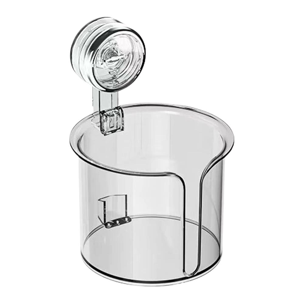 Suction Cup Tissue Box Bathroom Punch-free Plastic Home Toilet Paper Portable Storage Modern Minimalism Home Storage