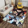 Black Clover Anime Carpet Suitable As a Non-slip Mat for the Living Room or Bedroom Sofa