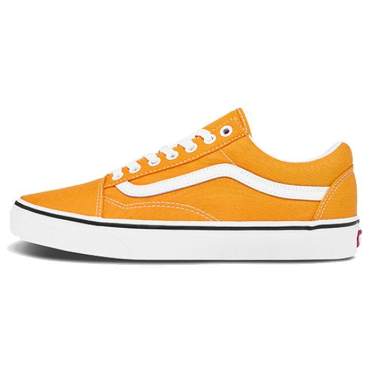 

Кроссовки унисекс Vans Old Skool Neon Blazing Orange, True-White VN0A4U3BWT4