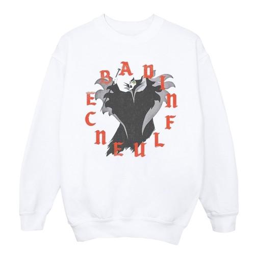 Disney Womens/Ladies Maleficent Bad Influence Sweatshirt