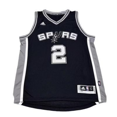 NBA Fan Edition Leonard Spurs Pohodlný Měkký Šetrný k pokožce Univerzální Dlouhý rukáv Basketbalový dres Unisex dres 7470A-304-K91585