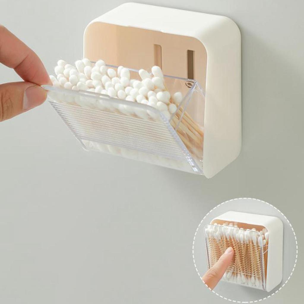 Household Makeup Pad Organizer Storage Box Case Cosmetic Jewelry