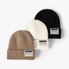 New Winter Hat for Women Rabbit Cashmere Knitted Beanies Thick Warm Vogue Ladies Wool Angora Hat Female Beanie Hats