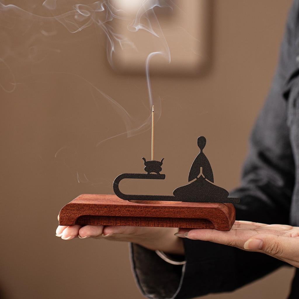Creative Incense Burner, New Chinese Style Hearth Incense Holder, Japanese Stick Incense Burner Aromatherapy Home Decor