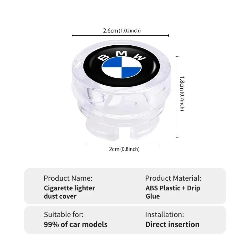 BAGD7 Car Sticker Hot Hot 2026 Hot For BMW For BMW Car Cigarette Lighter Plug Dust Cover Socket Protective Cap Accessories E87 E70