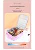 Insulated Cartoon Lunch Bag - Square Design for School and Commuting with Thickened Aluminum Foil.