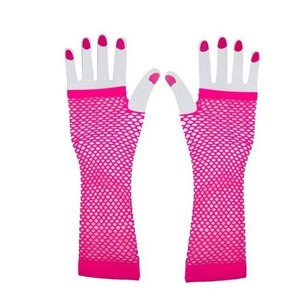 PESENAR 80er Jahre Outfit Kostüm Zubehör für Damen, Neon Tutu Stirnband Halskette Handschuhe Brille Beinstulpen für 80er Jahre Mottoparty