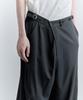 KIRYU Wrap Slacks_Black