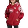 Girls' Hooded Tie-Dye Sweatshirt - Pullover Print Top