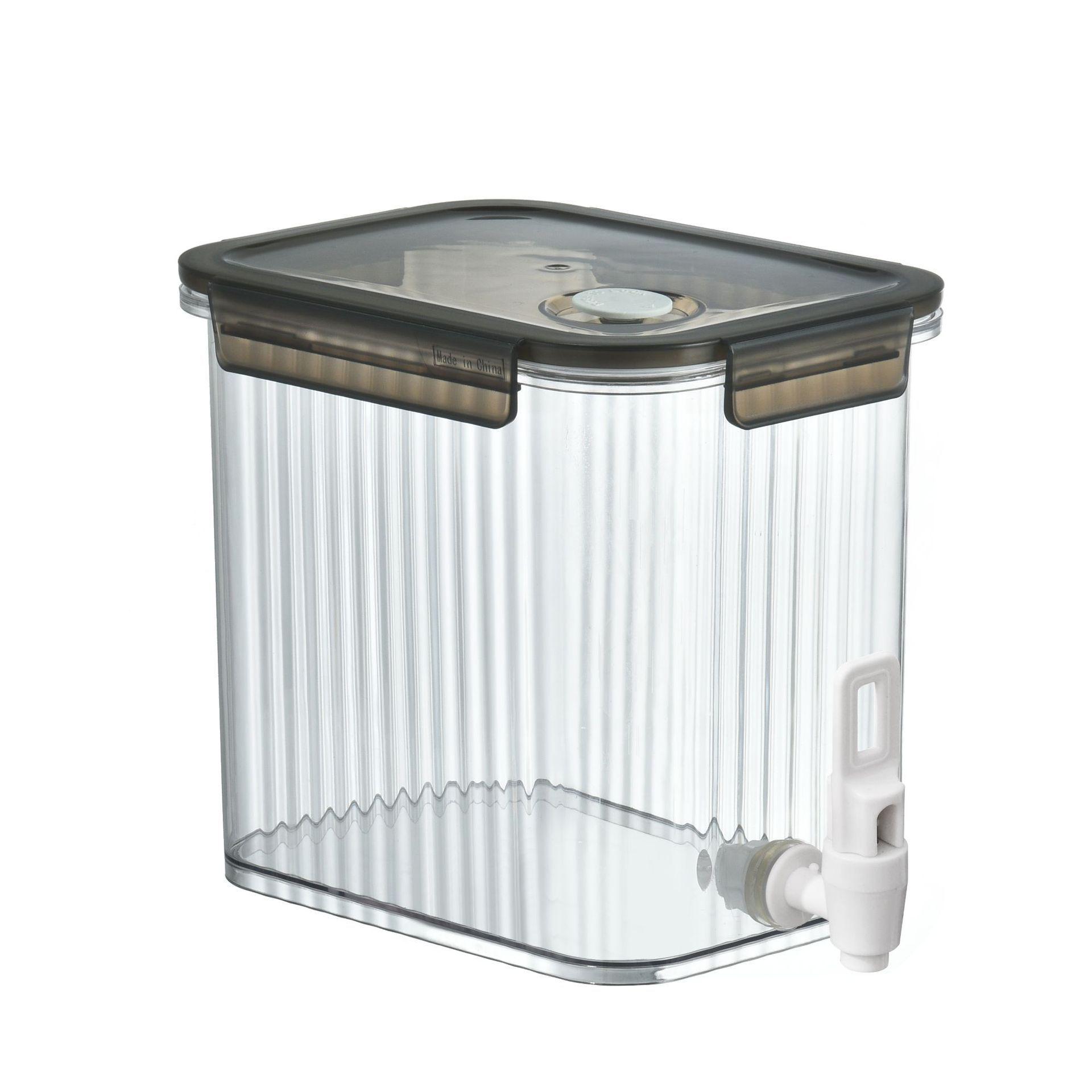 

Большой чайник для холодной воды с краном для лимона и фруктов — идеально подходит для летней ледяной воды и холодных напитков 2.5L