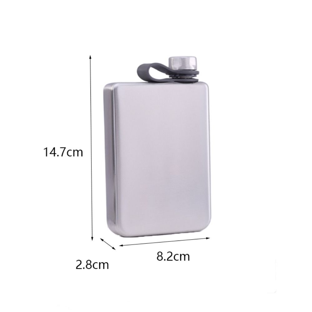 Unbreakable Liquor Flask 9oz Pocket Wine Bottle Pocket Wine Bottle Hip Flask Vodka