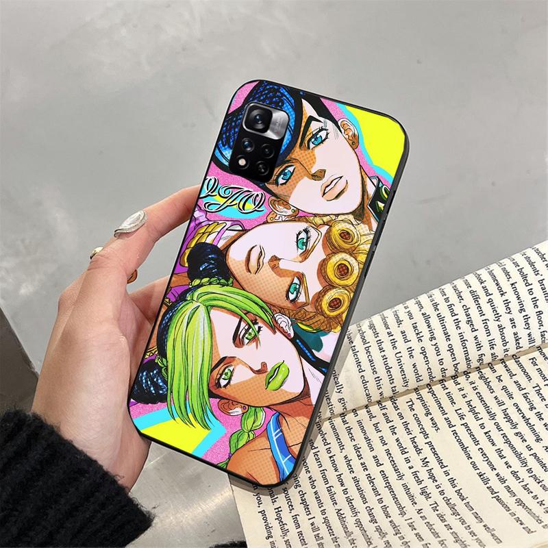 

Чехол для телефона JoJo s Bizarre Adventure Jotaro Jolyne для Xiaomi Redmi note 14 Pro 14 13 12 11 10 Pro 14S 12S 11S Redmi 14C 13C 10 Redmi Note 11Pro 5G