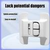 Fridge Door Lock Locks for Refrigerator Self-Adhesive Fridge Closer Fixed Buckle for Kitchen Metal Protection Adults Daily Use