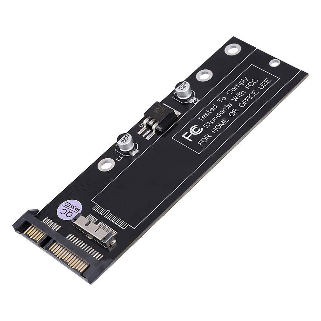 12+6pin To 22Pin SATA Hard Disk Drive Converter Adapter Card for Macbook 2010 2011 SSD PCBA