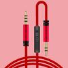Audio Cable Stable Transmission Anti-interference Built-in MIC 3.5mm Male to Male Audio Wire for Headphone